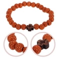 thumbnail image 3 of Pulsera de cuentas portátil, pulsera de cuentas cruzadas, adorno elegante, cadena de muñeca cruzada, decoración, pulsera de rosario decorativa, pulsera de cuentas de oración, decoración, 3 of 7