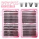 thumbnail image 1 of Kit De Extensión De Pestañas ,Pestañas Postizas Kit Completo DIY 392 Racimos, 1 of 5