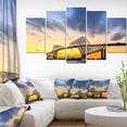 thumbnail image 1 of Tokyo Gate Bridge Panorama - Landscape Artwork Canvas, 1 of 3