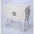 thumbnail image 2 of Felicia White Raffia Accent Chest, 2 of 4