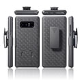 thumbnail image 3 of Compatible with Samsung Galaxy Note 8 Case with Belt Clip Holster Hybrid ShockProof Armor Protection Phone Cover [Black], 3 of 6