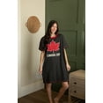 thumbnail image 4 of LazyOne Nightshirts for Women, Animal Designs Sleepshirt, Maple Leaf (Canada Eh?, One Size), 4 of 6