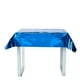 Efavormart 50"x50" Metallic Foil Square Tablecloth, Disposable Table ...