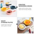 thumbnail image 2 of 5 Pcs Ceramic Seasoning Bowls Durable Dipping Bowls Exquisite Seasoning Dishes, 2 of 8