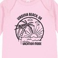 thumbnail image 4 of Inktastic Summer Vacation Mode Virginia Beach Virginia Boys or Girls Long Sleeve Baby Bodysuit, 4 of 5