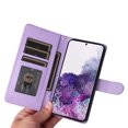 thumbnail image 6 of JTCASES Compatible with Samsung Galaxy S20 5G 6.2 inch Case Wallet Flip Folio Case [Kickstand] with RFID Blocking Card Holders [Shockproof] and Wrist Strap Cover for Men Women Girls, Purple, 6 of 12