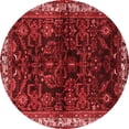 thumbnail image 1 of Ahgly Company Indoor Round Persian Red Traditional Area Rugs, 3' Round, 1 of 4