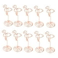 thumbnail image 4 of WHAMVOX 10Pcs Modern Iron Wire Decorative Placecard Holder for Home Use 3.93X1.38X1.38In, 4 of 8