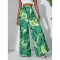 thumbnail image 3 of Women'S Stretchy Wide Leg Palazzo Lounge Pants Casual Comfy Middle Waist Palazzo Pants Style 2 L, 3 of 5