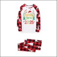 thumbnail image 3 of Odeerbi Christmas Pajamas for Family Holiday Long Sleeve Family Christmas Pajamas Matching Sets Mom Parent Child Outfit Printed Loungewear Two-Piece Sleepwear Xmas PJs Set White, 3 of 5