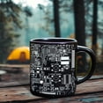 thumbnail image 4 of Ciencias de la Computación Regalos Circuito Placa Madre Alambre Cerámica Taza Ciencia E Ingeniería Regalo de Cumpleaños Masculino Taza de la Computadora Taza de Café Regalo, 4 of 6