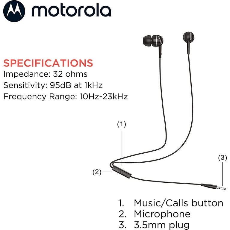 MOTO BUDS 105 Wireless Bluetooth Earbuds