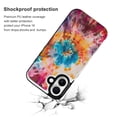 thumbnail image 2 of Compatible with iPhone 11 12 13 mini 14 15 16 Pro Max Plus Wallet Case with Card Holder, PU Leather Kickstand Card Slots Case ( Colorful, iPhone 15 Pro Max), 2 of 7