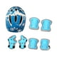 thumbnail image 2 of Kit de 7 cascos de bicicleta para niños, casco de patineta para adolescentes, rodilleras, coderas y muñequeras, equipo de protección para exteriores. Azul, 2 of 8