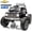 Black, variant on Chevrolet Cheyenne 4WD 24 Volt Ride on Toys with Remote, Ride on Truck for Big Kids, Joyracer Power Car Wheels with Bluetooth, Black