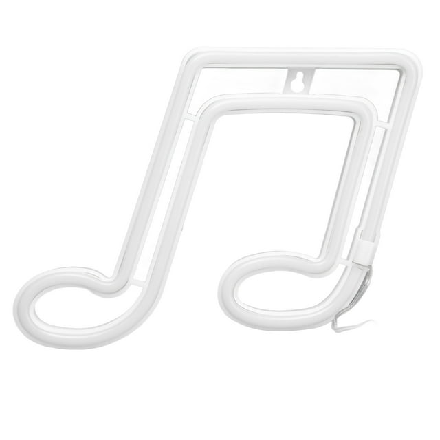Lámpara de Neón Jadeshay Nota Musical LED Diseño de Neón A