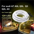 thumbnail image 2 of FL Flexible LED car trunk light strip ambient lighting modification suitable for Audi A7, Audi A8L, Audi Q5L, Audi Q3, Audi Q2L, Audi A5, 2 of 5