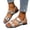 Silver, variant on Womens Square Toe Flat Sandals Fashion Casual Leather Wide Feet Low Heels Elastic Slingback Dress Sandals