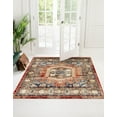 thumbnail image 4 of Rugs.com Eden Collection Rug – 7 Ft Square Terracotta Medium Rug Perfect For Living Rooms, Kitchens, Entryways, 4 of 9