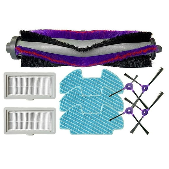 Reemplazo de robots de barrido Paño de fregona con filtro de cepillo lateral principal, 10 unidades, para Samsung Vr05r5050wg Robotic