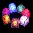 thumbnail image 1 of piezas de cubitos de hielo luminosos/luz nocturna táctil colorida/cubitos de hielo intermitentes LED parpadean en agua, 1 of 5