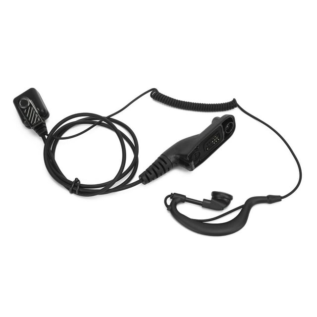 Auriculares con gancho para la oreja en forma de G, auricular para Walkie Talkie, manos, guardaespaldas, auriculares para restaurante, diseño de precisión