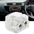 thumbnail image 4 of Car Ground Wire Distribution Block, 1x0GA In + 2x4GA Out Car Ground Wire Splitter,  DB-003 for Automobile Car Audio Car Speaker Replacement, 4 of 8