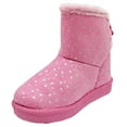 thumbnail image 2 of LAVRA Girls Classic Booties Faux Fur Lined Winter Snow Boots, 2 of 6