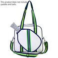 thumbnail image 4 of GLFILL Pickleball Paddle Bag Large Capacity Neoprene Paddle Storage Bag with Strap Blue, 4 of 9