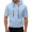 F216 Blue, variant on Curuila Mens T Shirt Hooded Short Sleeve Solid Color Summer Breathable Soft Lightweight Tops With Pocket Blue Size L