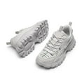 thumbnail image 3 of DREAM PAIRS Women's Platform Chunky Fashion Sneakers Y2K Maeve Lace-Up Comfortable Sneakers Casual Walking Shoes., 3 of 6