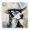 Southwestern Deputy Dog Cowboy Hat, variant on Stupell Industries Traditional Neutral Bull Elk Portrait Canvas Art, 17 x 17, by Tina LeCour