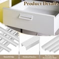 thumbnail image 3 of 4pack 18" Cabinet Edge Protectors for 13/16" Kitchen Cabinets Frame, Grey, 3 of 7