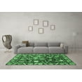 thumbnail image 3 of Ahgly Company Indoor Rectangle Oriental Emerald Green Traditional Area Rugs, 7' x 9', 3 of 4