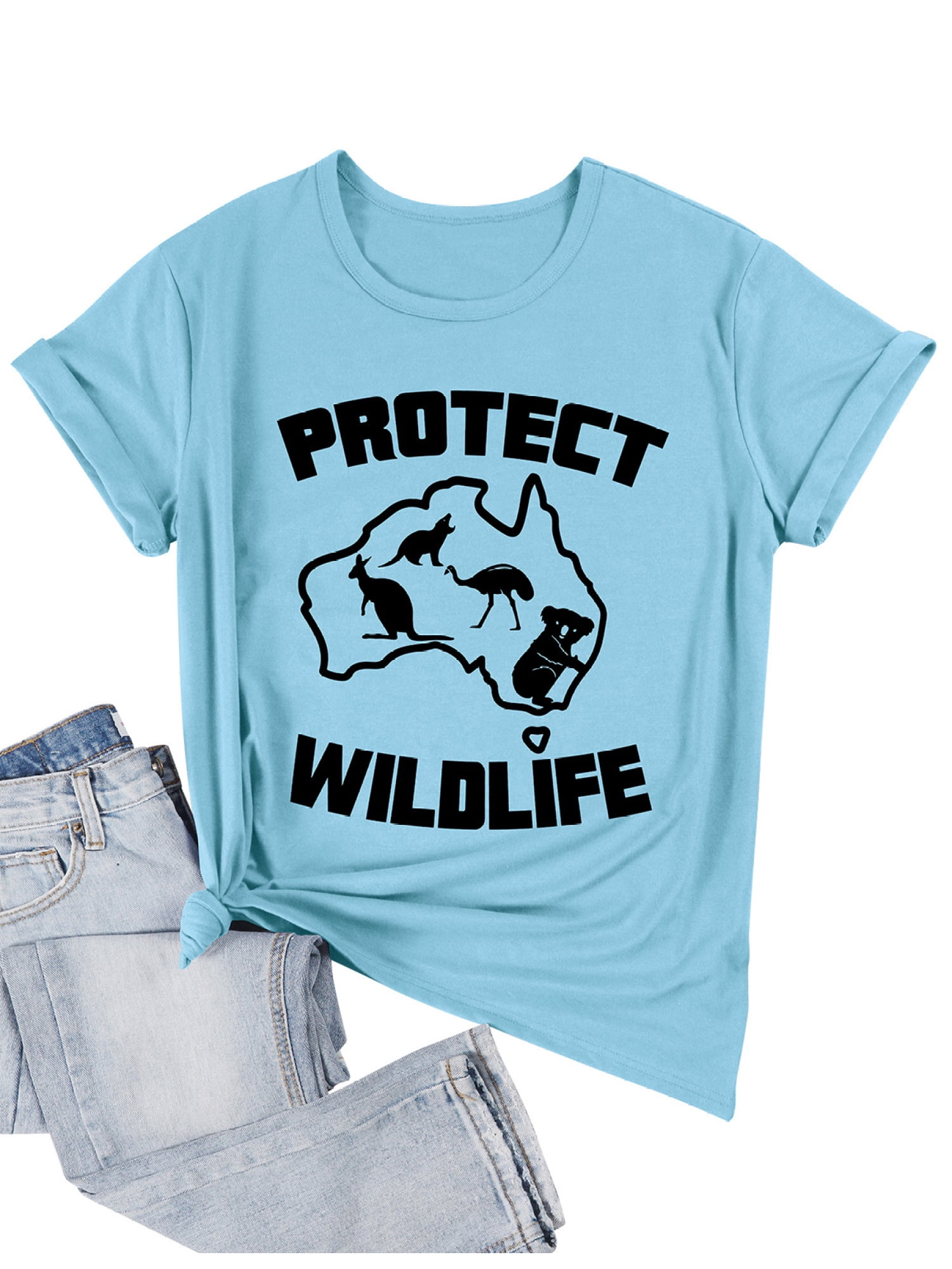 wildlife graphic tees