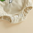 thumbnail image 6 of Kogui Baby Bodysuit Boy Summer Baby Bodysuit Cute Infant Boy Or Girl 0 3 6 9 12 18 24 Months (Beige,3-6 Months), 6 of 8
