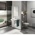 thumbnail image 2 of GROHE 40371001 Essentials 17" Two-Arm Towel Holder in Starlight Chrome, 2 of 4