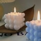 thumbnail image 4 of Molde para velas con forma de cubo, forma de burbuja, corazón, velas de silicona, molde para velas, molde para chocolate, molde de resina, molde de silicona, 887cm, 4 of 5