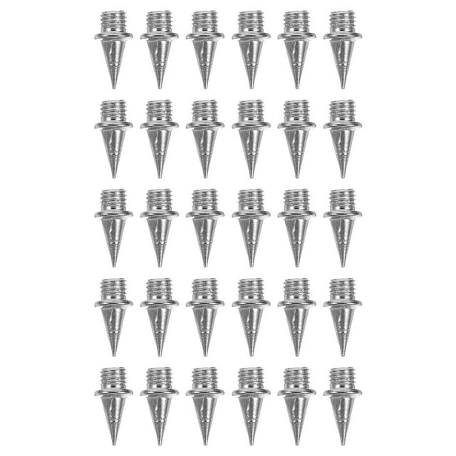 GOOHOCHY 30 clavos para zapatillas: clavos de acero de 9,5 mm de repuesto para zapatillas de running cortas. Durabilidad garantizada.
