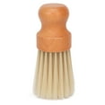 thumbnail image 1 of Brocha de afeitar de cerdas suaves con mango de madera de haya, portátil, para hombre, para salón de casa, 1 of 14