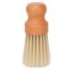 thumbnail image 1 of Brocha de afeitar de cerdas suaves con mango de madera de haya, portátil, para hombre, para salón de casa, 1 of 14
