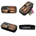 thumbnail image 6 of Kuiaobaty Deer American Flag Pattern Backpack School Bags for Boys Girls Kids, 3 Pcs Bookbag Backpacks for Elementary Middle High school Student, Bookbag Set with Lunch Bag and Pencil Case, 6 of 7