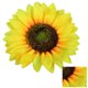 thumbnail image 4 of Cabeza de girasol artificial Simulación de cabezas de flores Ramo de fiesta de boda Accesorios de bricolaje, 12 piezas, Amarillo, 14 cm Sweethay HA7119-09B, 4 of 6