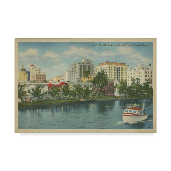 Trademark Fine Art 'Miami Beach VIII' Canvas Art by Unknown