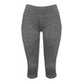 thumbnail image 1 of Gibobby Leggings cortos yoga mujer Pantalones de YOGA para mujer Bolsillos Correr Deporte Fitness Recortar Leggings Entrenamiento(Gris,G), 1 of 5