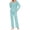 Sky Blue B, variant on THDHVS Lounge Sets for Women,Fall Pajamas Women,Fashion Print Pajamas for Women Set Long Sleeve Pants Pjs Tops Lounge Sets Sleepwear with Pockets Beige 2XL