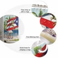 thumbnail image 5 of Shower Curtain, Puerto Rico Flag Frog Coconut Trees Waterproof Shower Curtain Set with Hooks for Bathroom Showers,Stalls and Bathtubs,60x72In Ocean Beach, 5 of 7