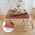 thumbnail image 2 of nygtbtfer Interesting Print Table Cloth Stain Resistant Oilproof Elastic Table ClothTablecloth Table Cloth for Anniversary Bachelorette Party Fits for Table white, 2 of 7