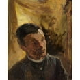 thumbnail image 3 of Jan Ciągliński 12x14 Black Modern Framed Museum Art Print Titled - Portrait of Alexander Lensky (1847-1908), Russian Artist, 3 of 5