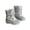 Light Gray, variant on LYHao Winter Kids Boots Insulated Warm Fleece Lined Non Slip Outdoor Shoes For Girls And Boys Toddler Children ,Girls Boots Sizes 5 Black(8-12 Months)